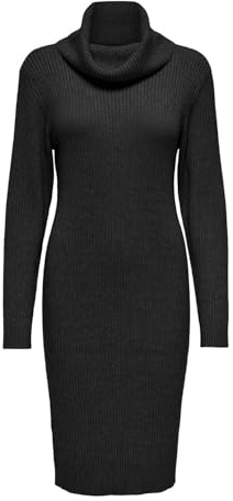 ONLY Damen Onlnellie Ls Rollneck Dress At KNT Onlnellie Ls Rollneck Dress At KNT (1er Pack)