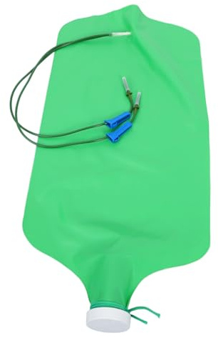 Verstellbarer Baumbewässerungsbeutel 15l EVA für Große Bäume Grün | Wassersack Baum, Wiederverwendbarer Beutel zum Auffangen von Baumtropfen, Präzise Wasserabgabe, 4 Gallons