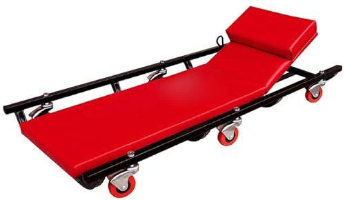 Auto Creeper Board mit 6 drehbaren Rädern - 2 in 1 Faltdesign für Garage Werkstatt Inspektion und Auto Wartung