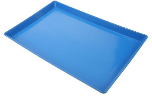 GRIRIW Bandeja para Jaula De Perro Recogedor De Excrementos Plástico Grueso 44x29x3 Cm Sanitario para Mascotas Jaula Uso Cotidiano