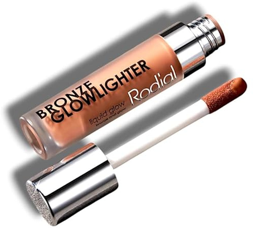 Rodial - Bronze Glowlighter Mini | Hydrating Liquid Bronzer with Vitamin E & B, Lightweight Pearlescent Formula Leaving a Sunkissed Glow & Glass-Skin Effect | 2g