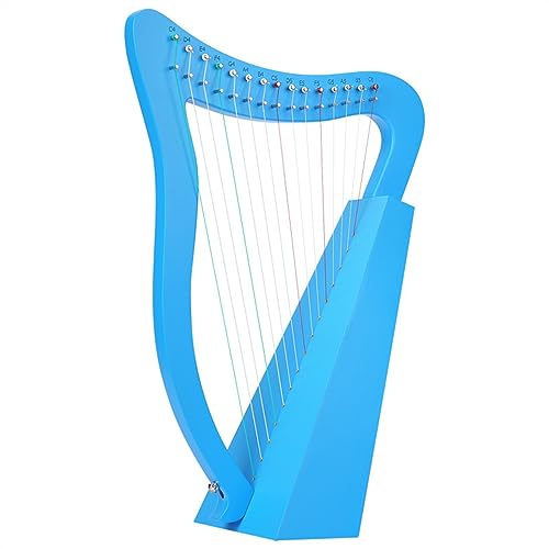 Lyra Harfe 15-saitig Kleine Harfe Instrumente Keyboard Einsteiger Lyra Harfe Instrument (15 Tones)