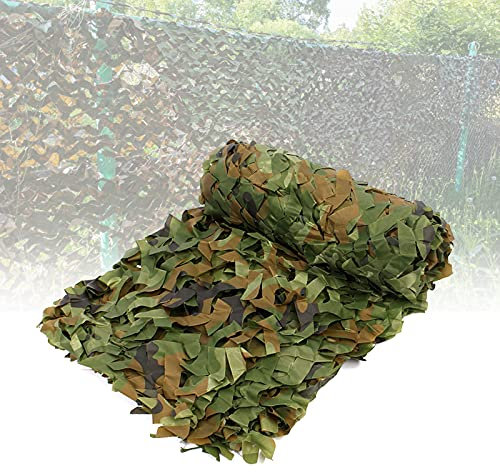 Cocoarm Tarnnetz 3 x 5m Netz Sonnenschutz Tarnung Netz Freizeit Camping Outdoor für Jagd Rolle Bulk Militär Dekoration