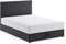Atlantic Home Collection Stauraumbett Benita, mit Taschenfederkern 140 x 200 cm Anthrazit