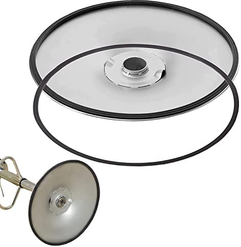 2 Stück Austauschbarer Gummiring für Barhocker zum Schutz des Bodens, Leiser, Rutschfester Bodenschutz für Barhocker, Gummidichtung, Passend für die Meisten Barhocker (Schwarz, 50cm)