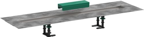 hansgrohe Installationsset 900mm RainDrain für hansgrohe Duschrinnen Fertigsets (RainDrain Rock und RainDrain Match), Bodenablauf Dusche