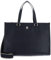 Tommy Hilfiger Damen TH MONOTYPE Tote AW0AW15978 Tragetasche, Blau (Space Blue)