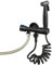 SKOWLL Handheld Bidet Sprayer Jet Wall Mount Toilet Water Spray Jet Douche kit for Bathroom Cloth Diaper Washer, Matte Black