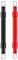 QIMEI-SHOP Cavi Batteria Auto 35mm² 15cm Cavi Inverter Batteria 2AWG 12V Cavo Batteria con Capicorda ad Occhielli M10 per Camion Moto Marina Solare Rosso e Nero 2 Pezzi