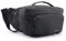 Cwatcun Borsa per Fotocamera Impermeabile da Cintura - Borsa a Tracolla per Il Trasporto Quotidiano per Canon, Nikon, Sony, Fuji DSLR/SLR, Obiettivo - Nero, L