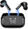 FRIAS Bluetooth Kopfhörer In Ear - Kopfhörer kabellos bis zu 6 Stunden Akkulaufzeit - Earbuds Geeignet für Apple, Android - Wireless Kopfhörer Wasserabweisend - Noise Cancelling, EQsmart, IPX5