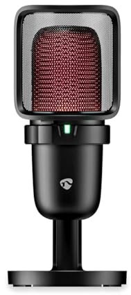 Streaming- und Gaming-Mikrofon - Benutzt für: Desktop/Notebook - USB Type-A - EIN-/Ausschalter - POP Filter