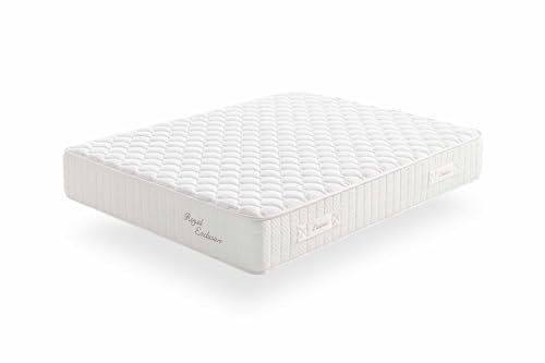 Moonia | Royal Multizone Matratze | 27 cm Dicke | Pressure Care System | Viscosoft-Schaum + Biotherm-Fasern: 5 cm | DuoSystem Festigkeit H2-H3 | Air Sense System | 160X190