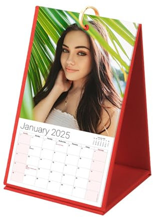 Personalisierter Kalender 2025 Selbst Gestalten;Personalisierter Tischkalender 2025 mit 13 Fotos & Text;Individuelle Neujahrs Fotokalender;Personalisierter Neujahrs & Weihnachtsgeschenke für Familie