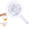 Fine Mesh Strainer, 200 Mesh Kitchen Sieve Plastic Household Sieve Fine Mesh, Sieves and Strainers with Non-Slip Handle, Food Filter, for Coffee, Jam, Fruits, Vegetable Straining Set, Flour, Yoghurt