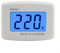 AC Voltmeter DM55 LCD Digital Display 110V-220V Meter for Home Office Industrial Use(EU)