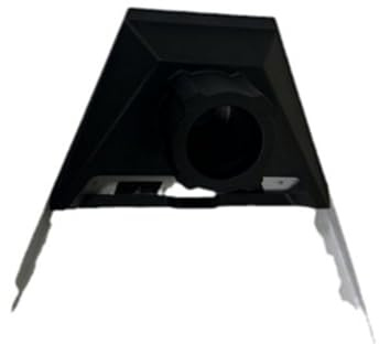 DOSERTY Verstellbare Satellitenschüssel-Stabilisator-Basis, hohe Reibung, Silikon-Pad für 3,8 - 5,1 cm große Geräte, verbessert 15 kg Kapazität, robuste Halterung