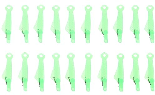 CORHAD 20 Stück Teiliges Nähmaschinennadeln Fadeneinfädler Fischform Kunststoff Schnelleinfädler für Hand Maschinenstiche Nähzubehör für Einfaches Einfädeln bei Sehschwäche