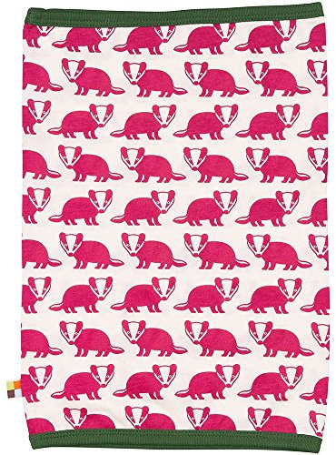loud + proud Unisex Baby Schal Schlauchschal 7010, Animalprint, Gr. One Size (Herstellergröße: OS), Violett (Berry Ber)