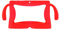 Custodia morbida in gel di silicone per tablet Q88, per tablet Android e bambini, colore: blu Rosso