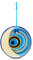 MYSTIC JEWELS Wanddekoration für Zuhause, Gold-Auge von Sonne und Mond (Modell 1)