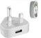 technoplay CE tested 3 pin Charger Plug & USB Data Cable compatible with iPhones 11/11 pro max, X, XS,XR, XS MAXX 8, 7,6S, 7 Plus, 6S Plus,i-Pad 5th 6th 7th 8th Generation Mini 3 4 5 Pro1st 2nd