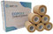 GSPCARE Vendas Autoadhesivas 6 Rollo,7.5cm X 4.5m No Tejido Cinta Deportiva Adhesiva Vendaje Veterinario, Fuerte Elástico Vendajes Cohesivos para Protección Deportiva (Color de Piel)
