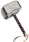 damdos Halloween Prop 44 cm Cosplay Hammer Endgame Odinson Weapon Hammer Captain Cosplay Accessories Warrior, Thunder God, Fancy Dress, Viking LARP (Crake)
