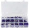 Rubber O Ring Kits, 270Pcs 18 Sizes A/C Seal Kit Sealing Gasket Washer Automotive Ac Compressor O Rings for A/C Automotive Mechanic Home Repairs(Purple)