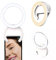 Voinap Portable Selfie Ring Light for Phone, Rechargeable Clip On Light for Laptop iPhone iMac Monitor, Travel Lighting for Zoom Conference Make Up Video Recording Photography