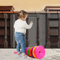 Treppen Schutznetz Kinder, Geländer Sicherheitsnetz, Treppenschutznetz für Kinder, Safety Net, Treppe Geländer Zaun Mesh, Sicherheitsnetz für Balkon, Baby Balkonnetz(2m x 79cm), Schwarz