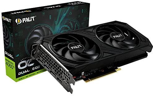 Palit Carte Graphique Nvidia GeForce RTX 4060 Ti Dual OC 8Go