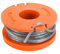 MOECSHSY Strimmer Spool for Mac Allister, Spear & Jackson, Qualcast and Worx, Strimmer Wire, Trimmer Spool Line for Φ1.6mm Double Autofeed Spool Replace Grass Cutter Trimmer Wire Refills 10ft