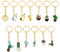 SUPERFINDINGS 13 Estilo Verano Tema Llavero con Hierro Llavero Cactus Y Bebidas Llavero Aleación Esmalte Colgante Llavero Shell Llave Colgante Coco Clave Accesorio