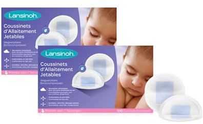 Lansinoh I Coussinets d'allaitement jetables X200