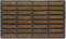 Trendi® Tuff Scrape Door Mat Rubber Coir Wire Brush Mat - Durable and Effective Dirt Trapping - Natural Coco Coir Material - Indoor and Outdoor Use (45 x 75)