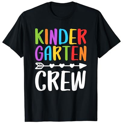 Crewshirt für den Kindergarten, Kinder, Crew, Lehrer, Junge, Mädchen T-Shirt