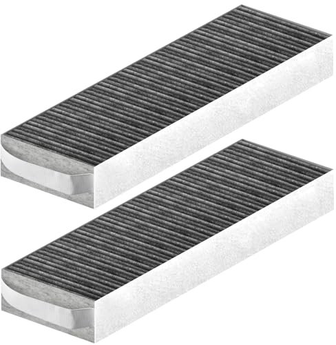 2 filtri ai carboni attivi per cappa aspirante Bora Pure/X Pure/S Pure, 42 x 13 x 5 cm, filtro PUAKF