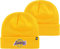 '47 NBA Unisex-Erwachsene Primary Logo Cuffed Knit Primary Logo Team Color Beanie Hat Cold Weather Hut, One Size, Los Angeles Lakers Gelb, Einheitsgr��e