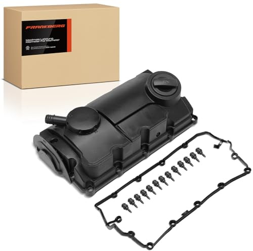 Frankberg Tapa de culata tapa de válvulas junta de la tapa de válvulas | con tornillo ASA; 03G103469H; Compatible con: T.r.a.n.s.p.o.r.t.e.r V Autobús 7EB 7EJ 7HB 7HJ, A.l.h.a.m.b.r.a 7V8 7V9