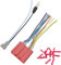 Jayubien Kabelbaum für Mazda Radio Kabelbaum Antennenadapter Kit Kompatibel mit Mazda 2/3/4/5/6/CX-5/CX-7/CX-9 Protege Miata MPV Tribute 24Pin Stereo Connector Plug