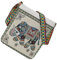 Uadme Bestickte Canvas-UmhäNgetasche GroßE KapazitäT, Bestickte Canvas-Tasche Mit Thai-Elefant, Damen-UmhäNgetasche, Gemischte Vintage-UmhäNgetasche, Handbestickte Tasche