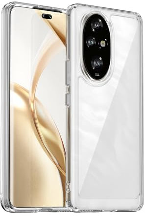 Haofun Custodia Compatibile Con Honor 200 Pro 5G, Cover Protettiva Infrangibile, PC Ultra Sottile, Antiurto, Antipolvere, Tutto Il Corpo [Crystal Clear]