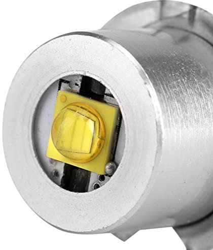 Yctze P13.5S 3W LED Lampe de Poche Ampoule de Remplacement Lampe Torche Lampe de Travail d'urgence Facile à Installer Remplacer l'Ampoule par Uns Light Lamp 3W Lampe de Poche Torche