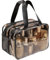 Q-WOOFF Kulturbeutel Groß für Herren und Damen - Toilettentasche Mit Trocken- und Nasstrennung - Waschtasche, Kosmetiktasche Set, Make Up Bag