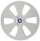 1/4 7 Inch Empty Tape Reel, 6 Hole Open Reel Sound Tape Empty Reel, Aluminum Alloy Take Up Reel to Reel Small Hub for TEAC Studer Opening Machine Parts for Recording (Silver)