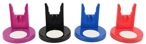 Mumusuki Support pour Pistolet à Colle Chaude, 4 Pièces Support de Colle Chaude en Plastique avec Tampon de Pistolet à Colle Antiadhésif, Organisateur D'outils de Fusion Thermique,