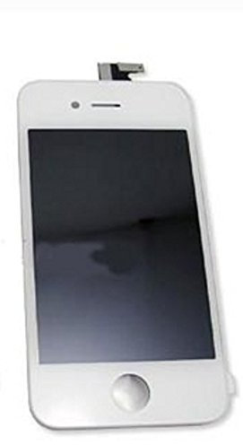 Display Einheit weiß, komplett kompatibel mit iPhone 4S LCD Glas Touchscreen