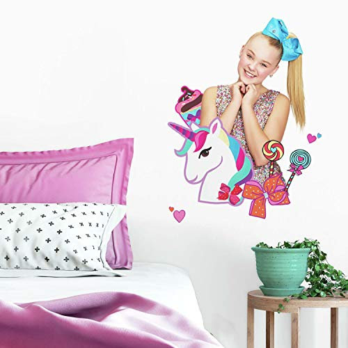 RoomMates JoJo Siwa Wandaufkleber, Motiv: Einhorn-Traum