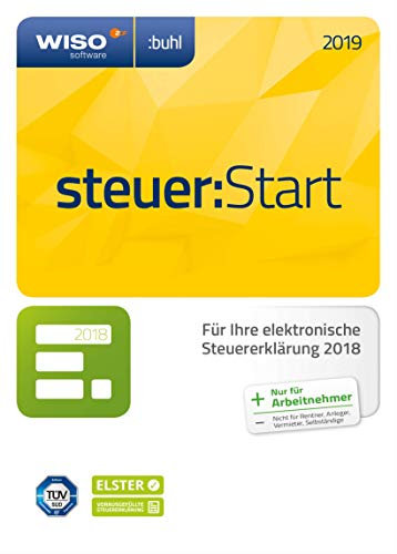 WISO steuer:Start 2019 (für Steuerjahr 2018 / Aktivierungscode per Email)